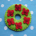 Felt Flower Brooch