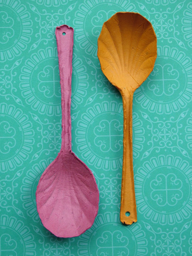 Magie Hollingworth Papier Mache Spoons (500)